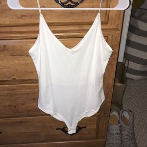 spaghetti strap bodysuit top